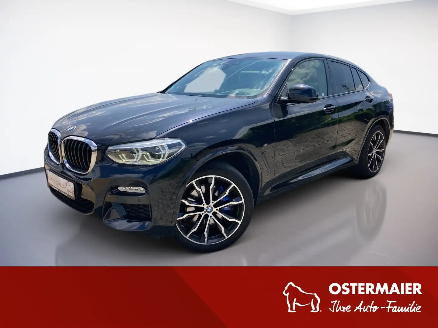 BMW X4 xDrive 30d M Sport DriveA+.HuD.AHK.SHZG.PDC.LEDER. Noir - 1