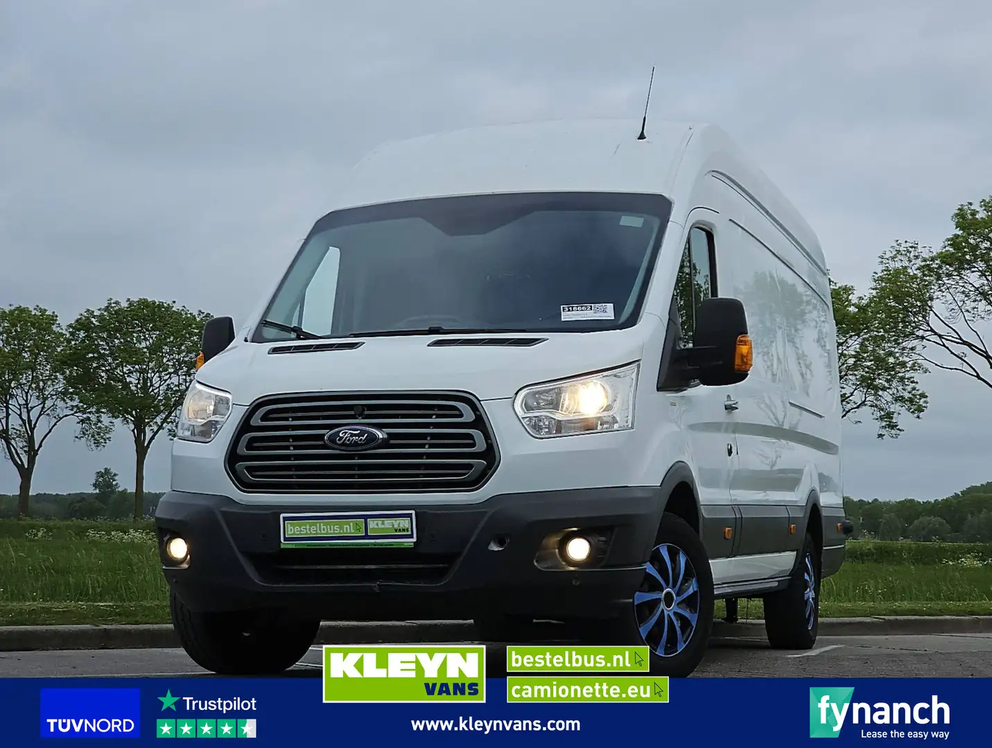 Ford Transit 2.0 L4H3 Airco Maxi Eur6 Blanc - 1