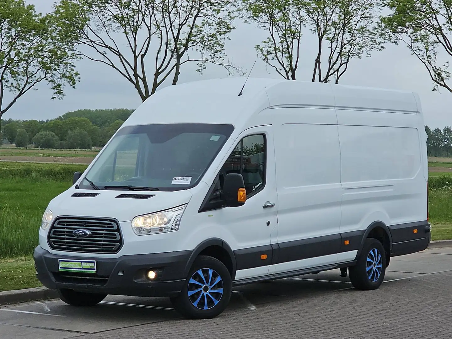 Ford Transit 2.0 L4H3 Airco Maxi Eur6 Blanc - 2