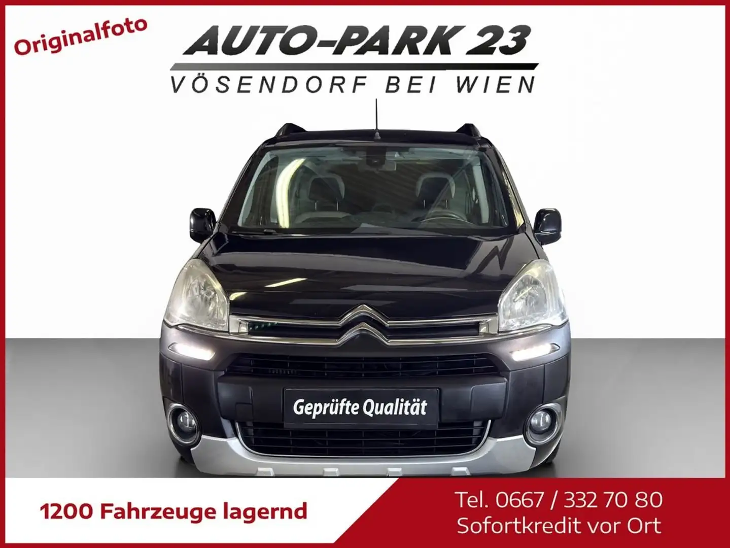 Citroen Berlingo Berlingo Mult HDi XTR*NEUES-PICKERL 7/2027*MOD2014 Schwarz - 2