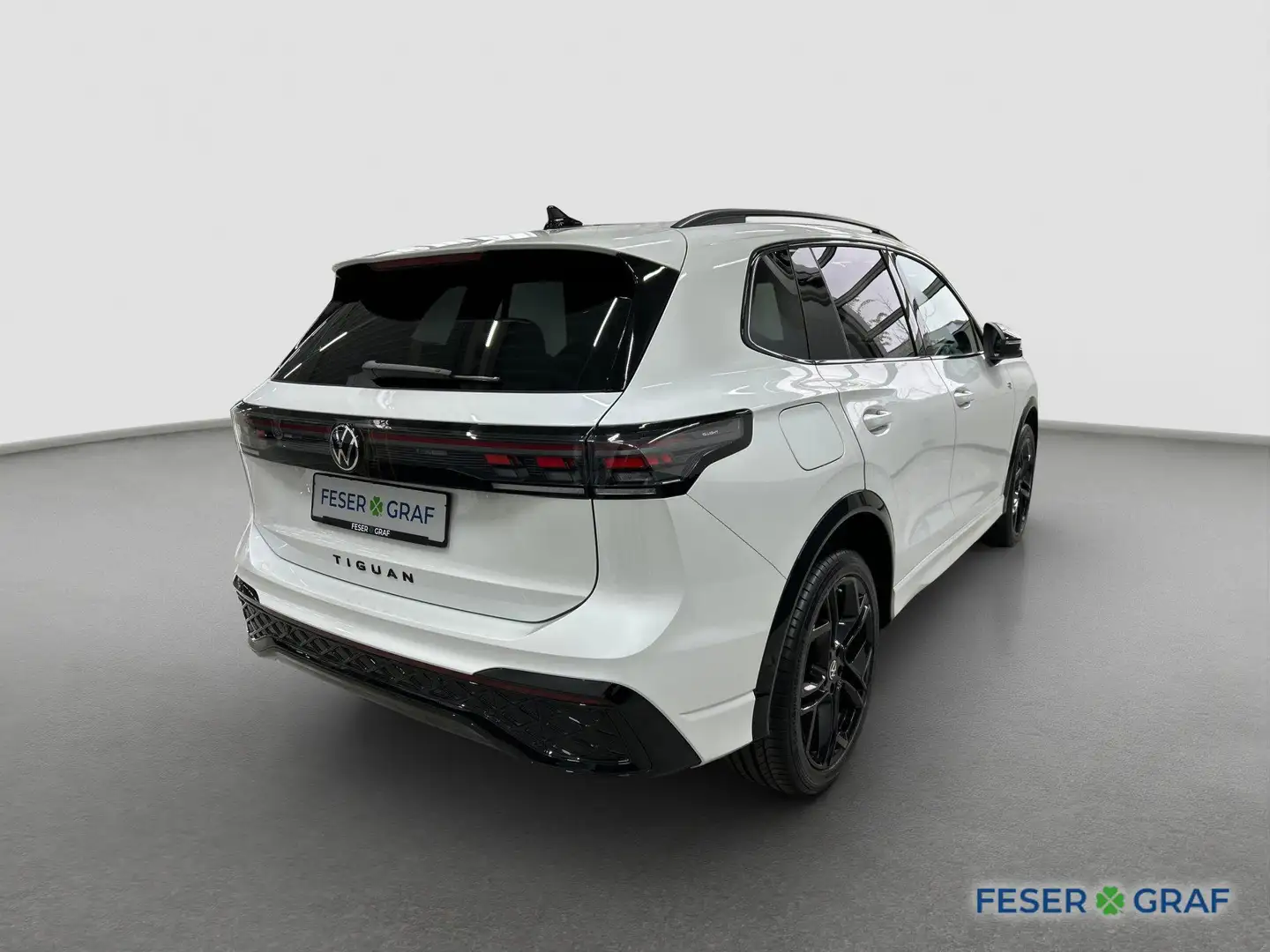 Volkswagen Tiguan R-Line 2.0 TDI 4M 142KW DSG Leder AHK Weiß - 2