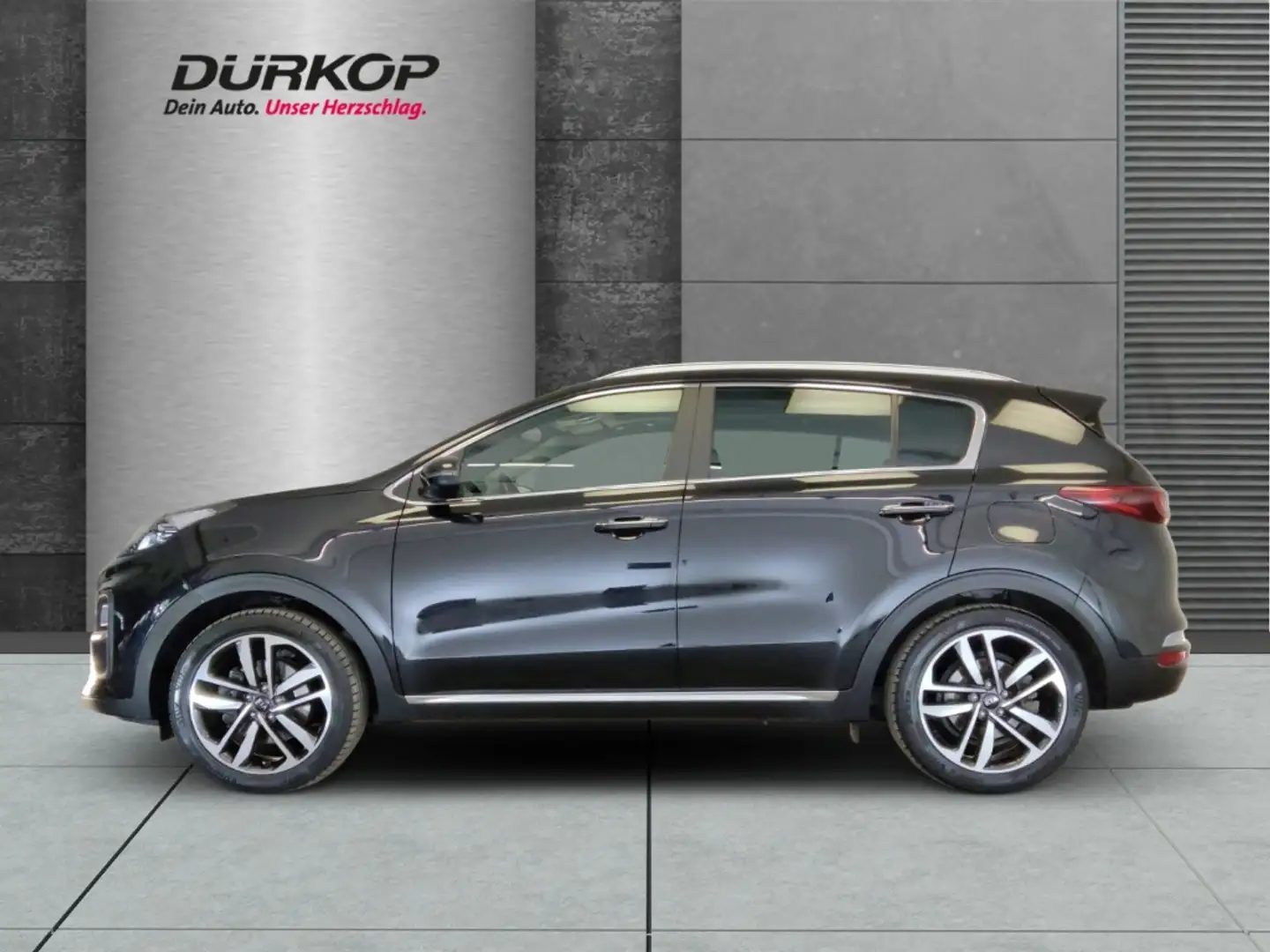 Kia Sportage Spirit 1.6 CRDi MildHybrid Panorama Navi AHK Sound Schwarz - 2