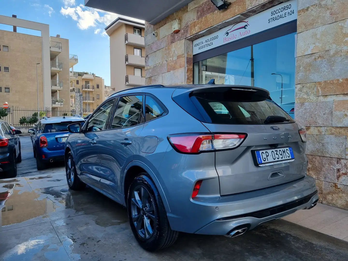 Ford Kuga Kuga III 2020 2.0 ecoblue ST-Line 2wd 120cv auto Grigio - 2