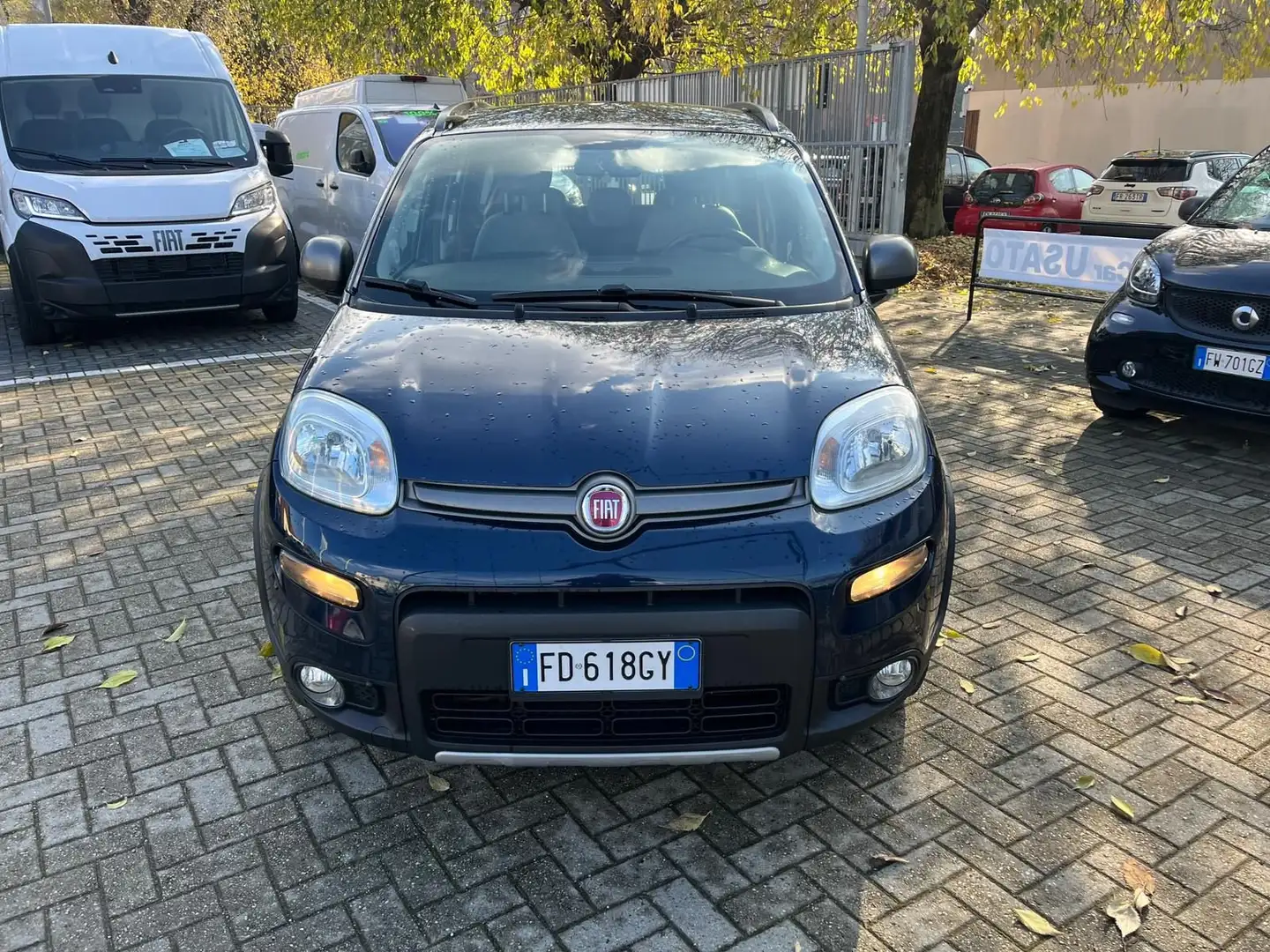 Fiat Panda Panda 1.3 MJT 95 CV S&S 4x4 Blauw - 2