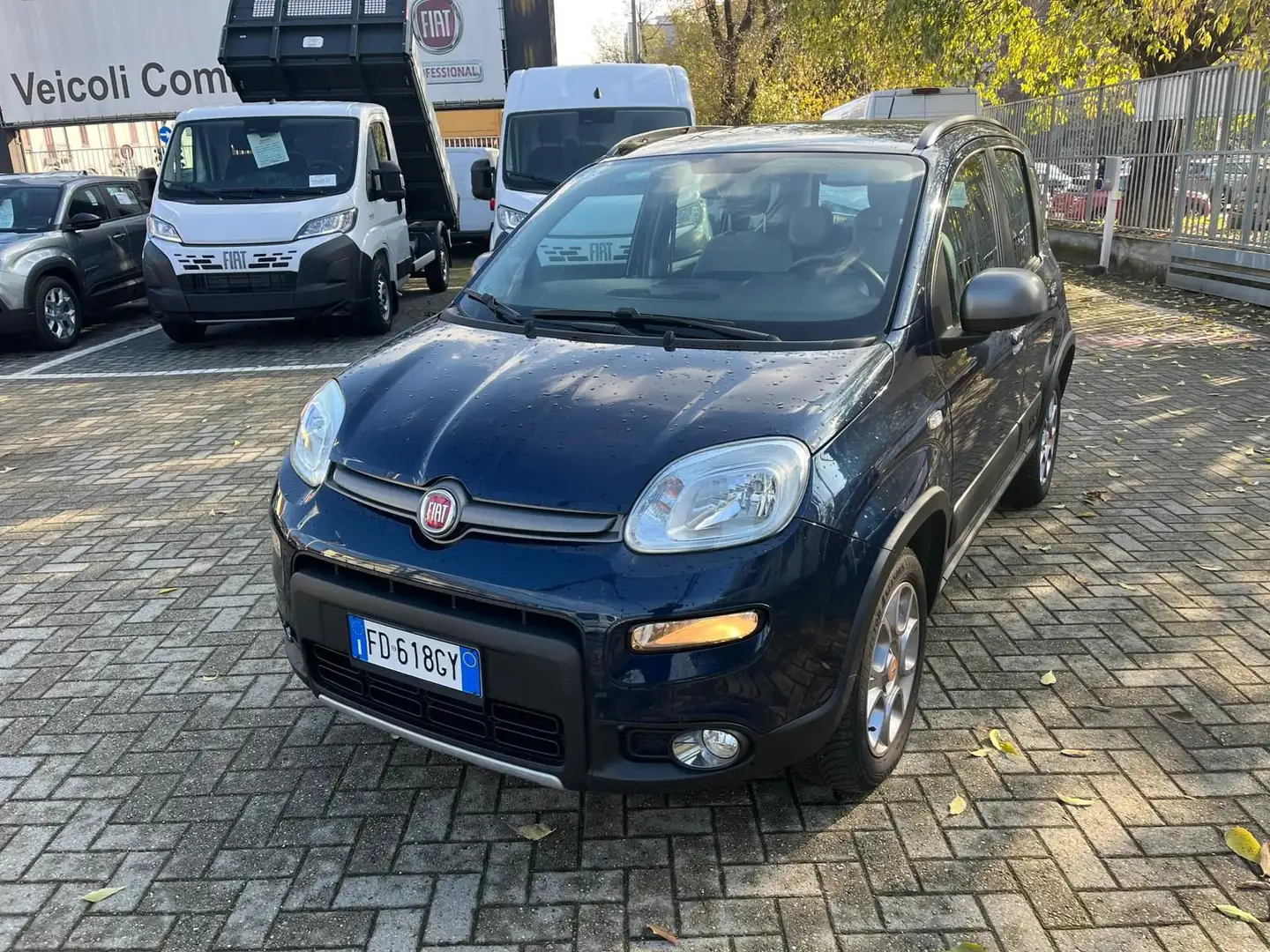 Fiat Panda Panda 1.3 MJT 95 CV S&S 4x4 Blauw - 1