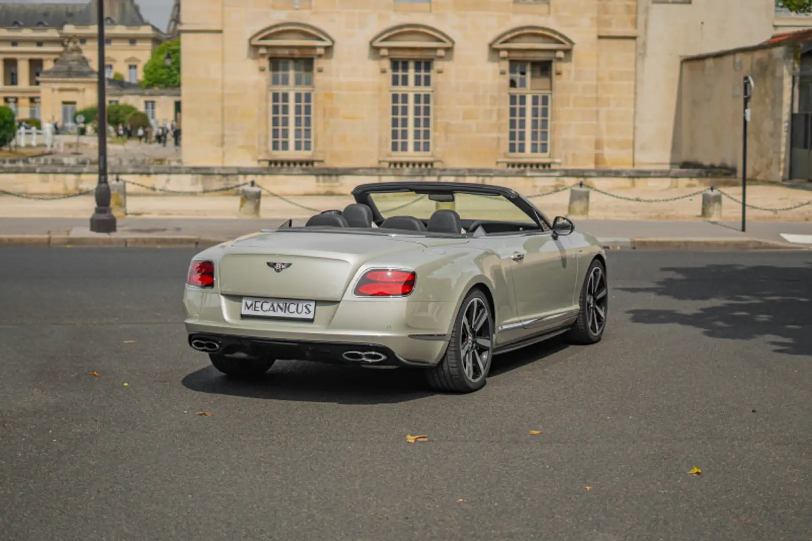 Bentley Continental GTC V8S *White Sand Nacré finition Mulliner \u0026 sys Blanc - 2