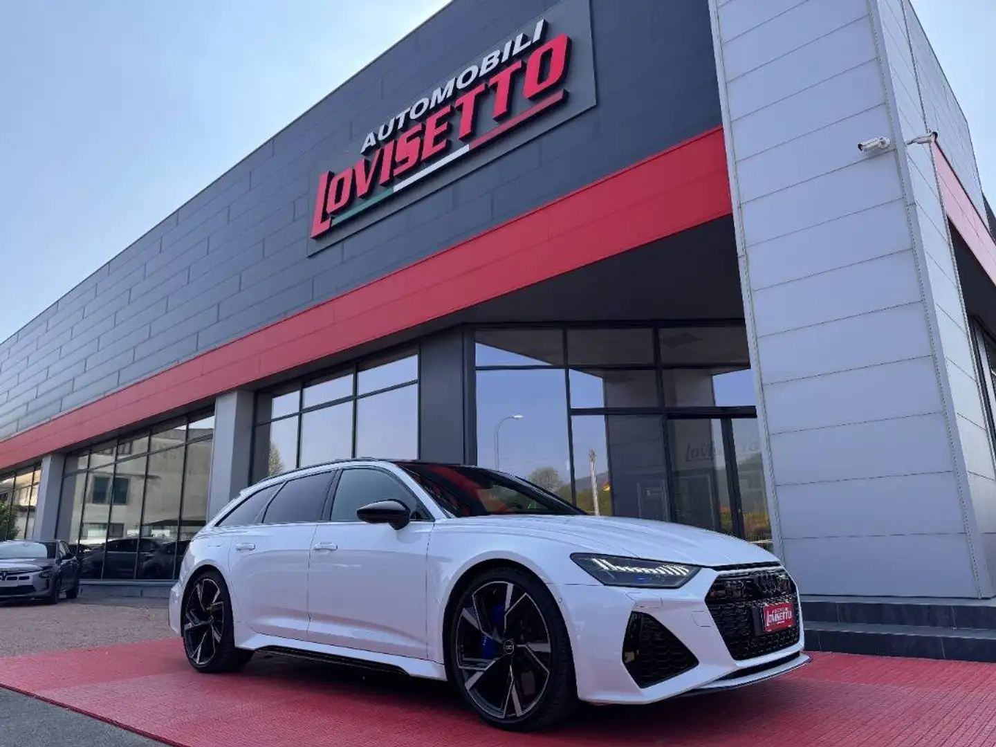 Audi RS6 RS6 4.0 mhev quattro tiptronic Blanc - 1