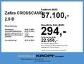 Opel Zafira Life Zafira CROSSCAMP 2.0 D NAVI+LED-TAG+SCHLAF Weiß - thumbnail 4