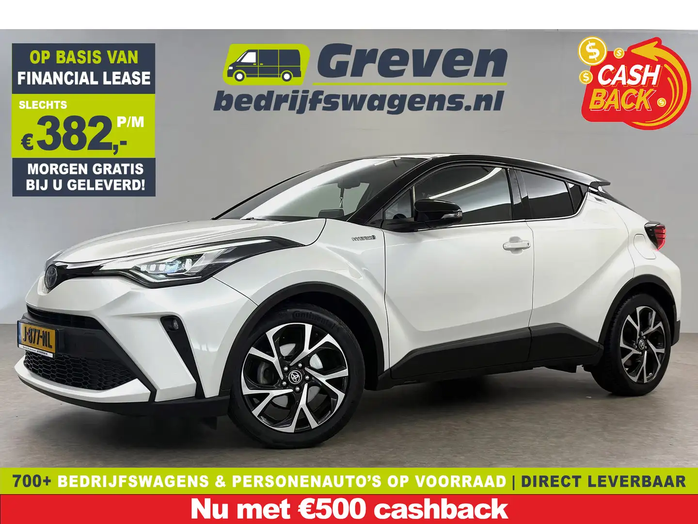 Toyota C-HR 2.0 Hybrid 217PK Business Plus | Camera | Trekhaak Blanc - 1