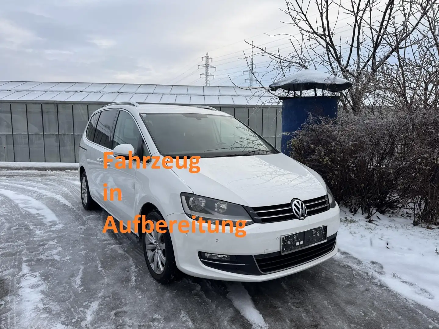 Volkswagen Sharan Highline 2,0 TSI DSG Pickerl 02/2027 Service NEU Blanc - 1