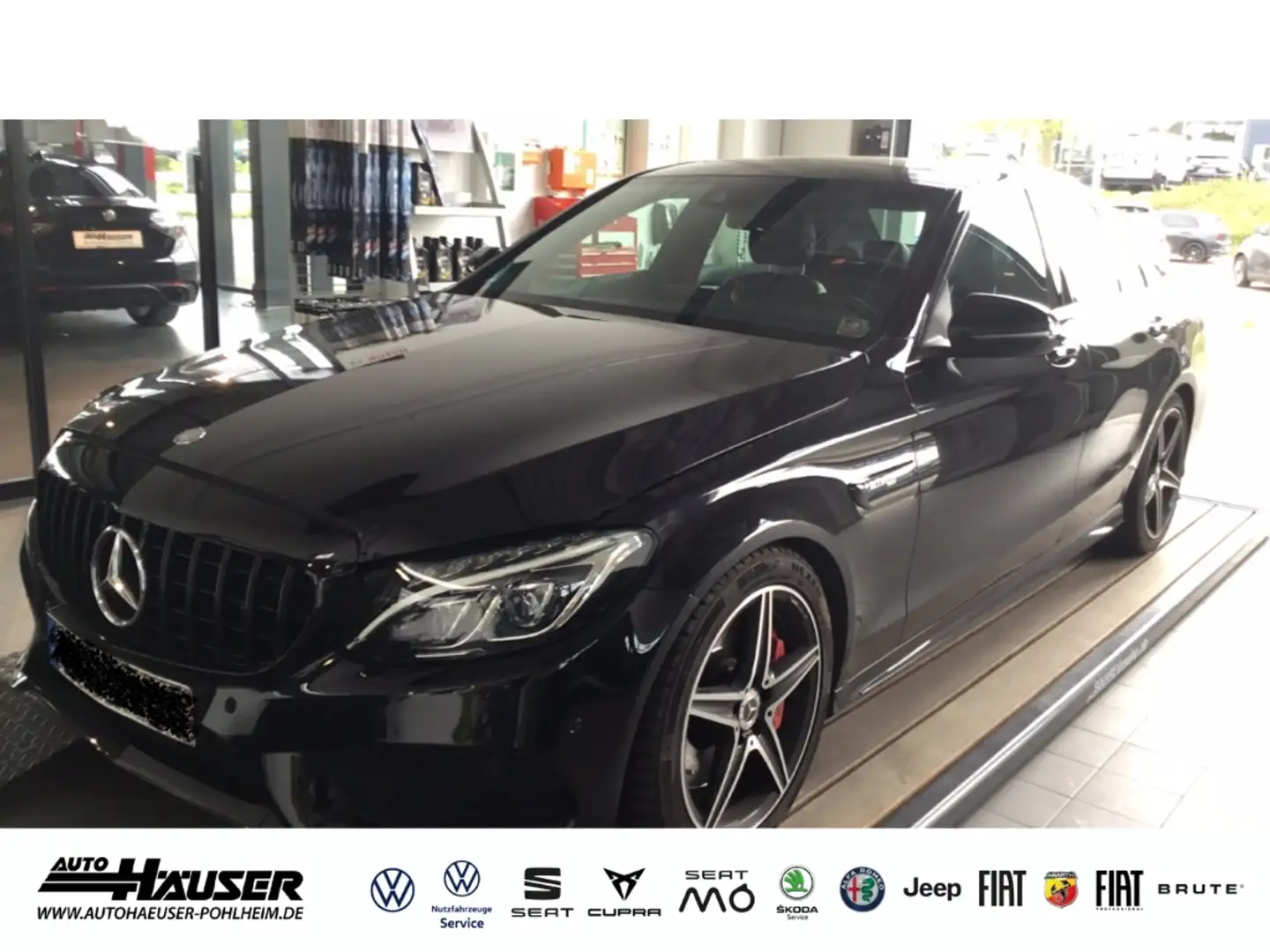 Mercedes-Benz C 43 AMG 4Matic EIBACH TIEFERLEGUNG PANO EL. SITZE LUFTFED. Black - 1