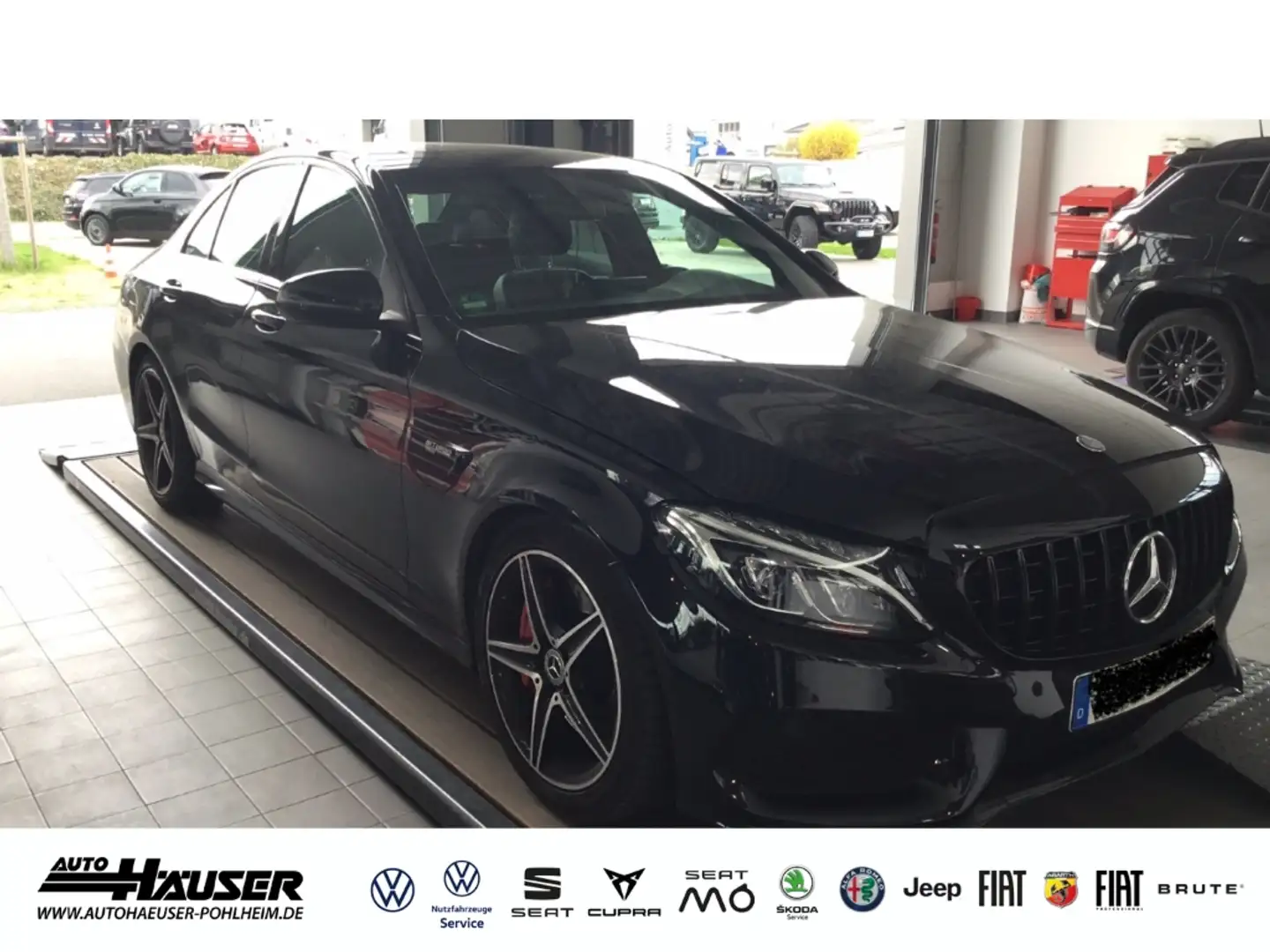 Mercedes-Benz C 43 AMG 4Matic EIBACH TIEFERLEGUNG PANO EL. SITZE LUFTFED. Black - 2