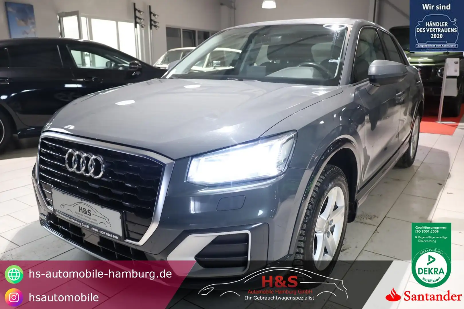 Audi Q2 1.4 TFSI SPORT S Tronic CarPlay Grau - 1