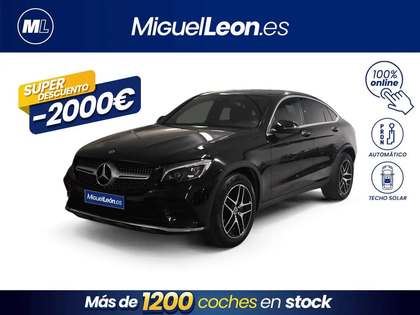 Mercedes-Benz GLC 350 e 4MATIC Negro - 1