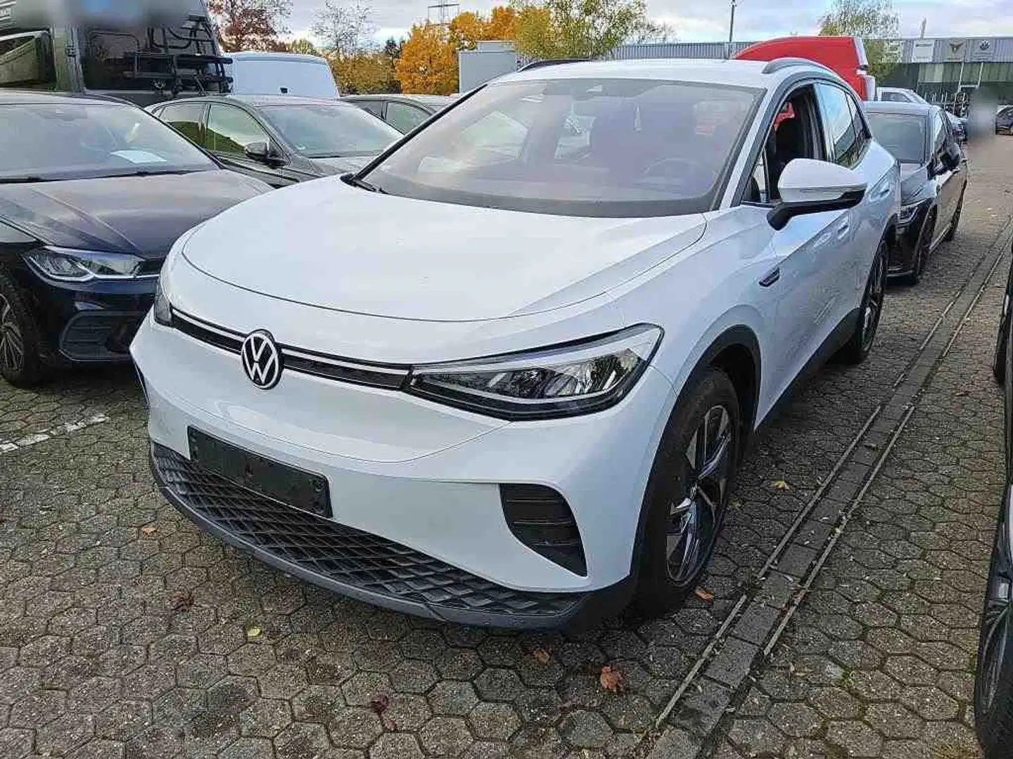 Volkswagen ID.4 Pro Perfor. Automatik AHK+Kamera+LM+HuD+Navi Weiß - 2