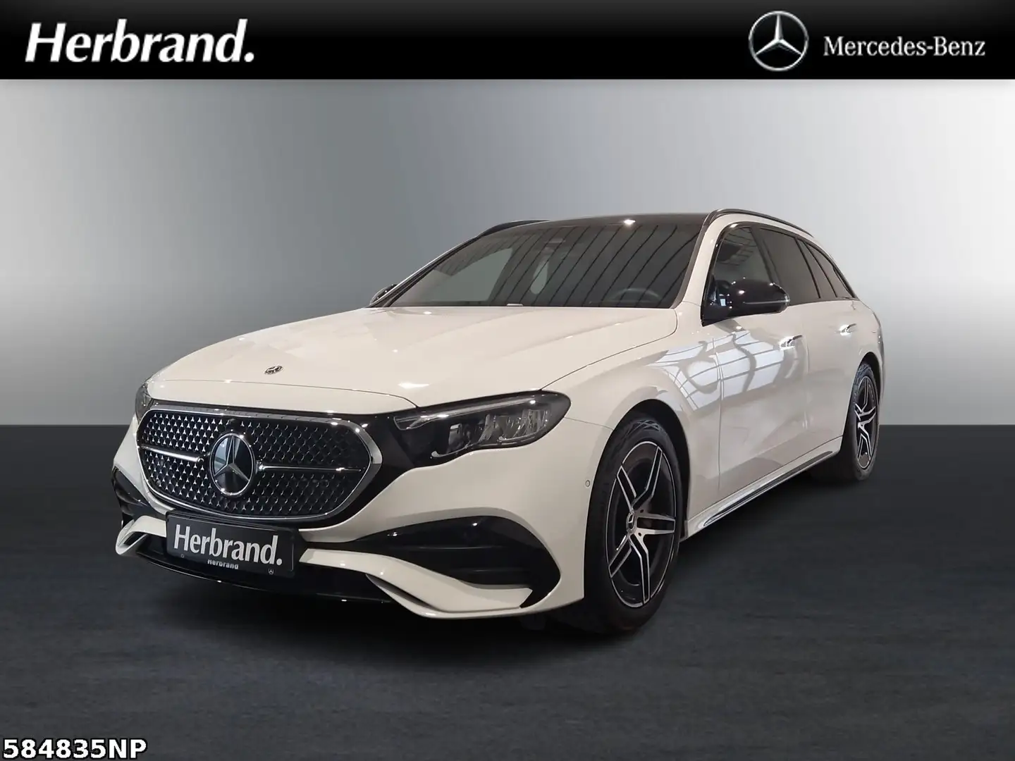 Mercedes-Benz E 300 T AMG Pano AHK Distronic Keyless Night Weiß - 1