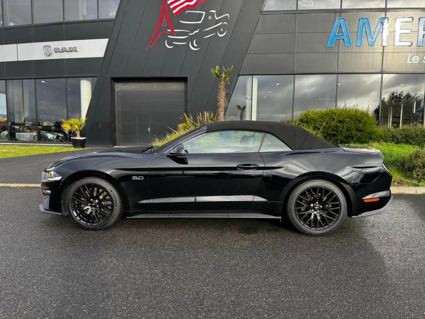 Ford Mustang GT CABRIOLET 5.0L V8 BVA Noir - 2