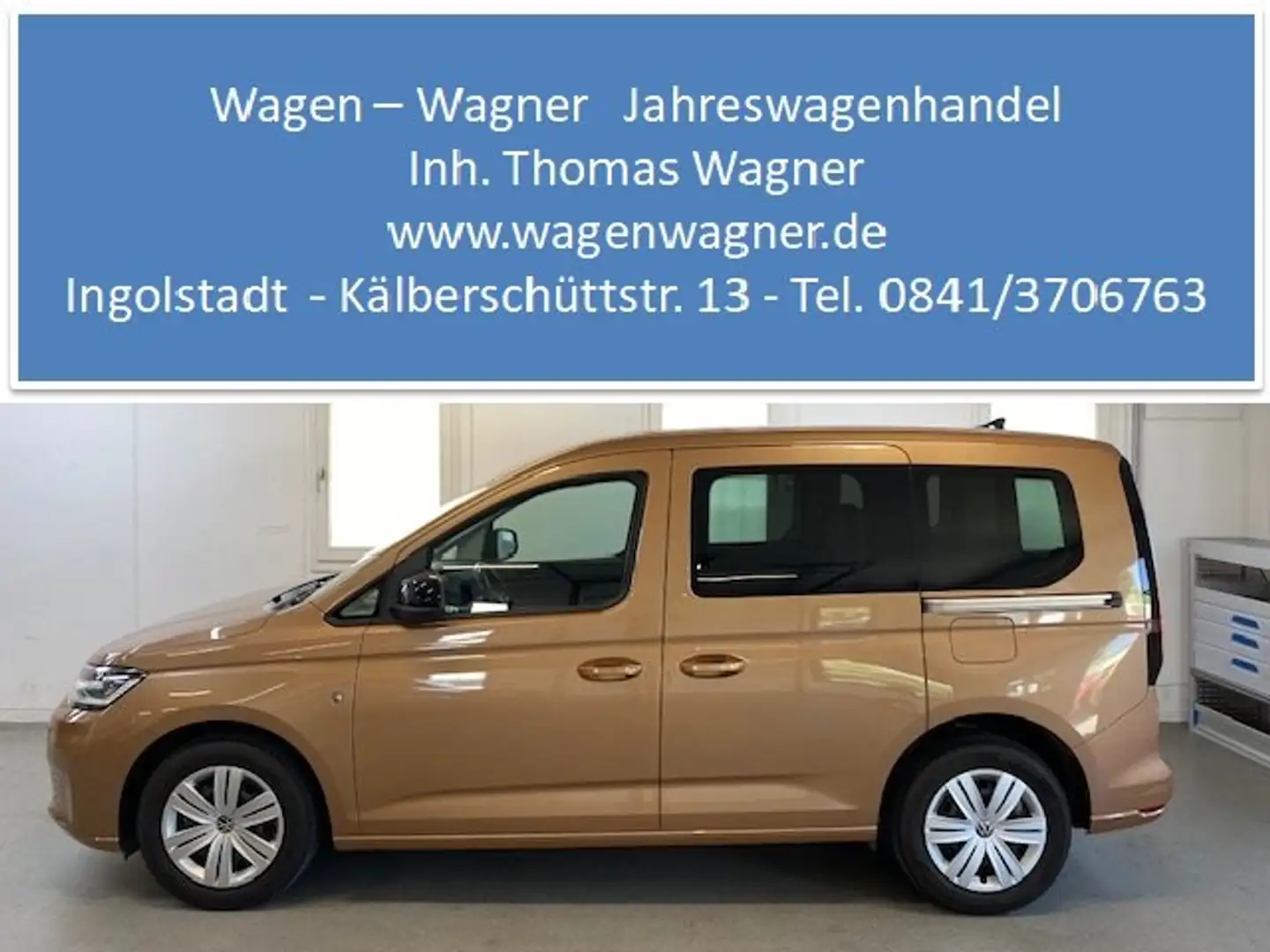 Volkswagen Caddy Space 1.5 TSI DSG 84KW 114PS LED DAB CAM APP AHK Gold - 1