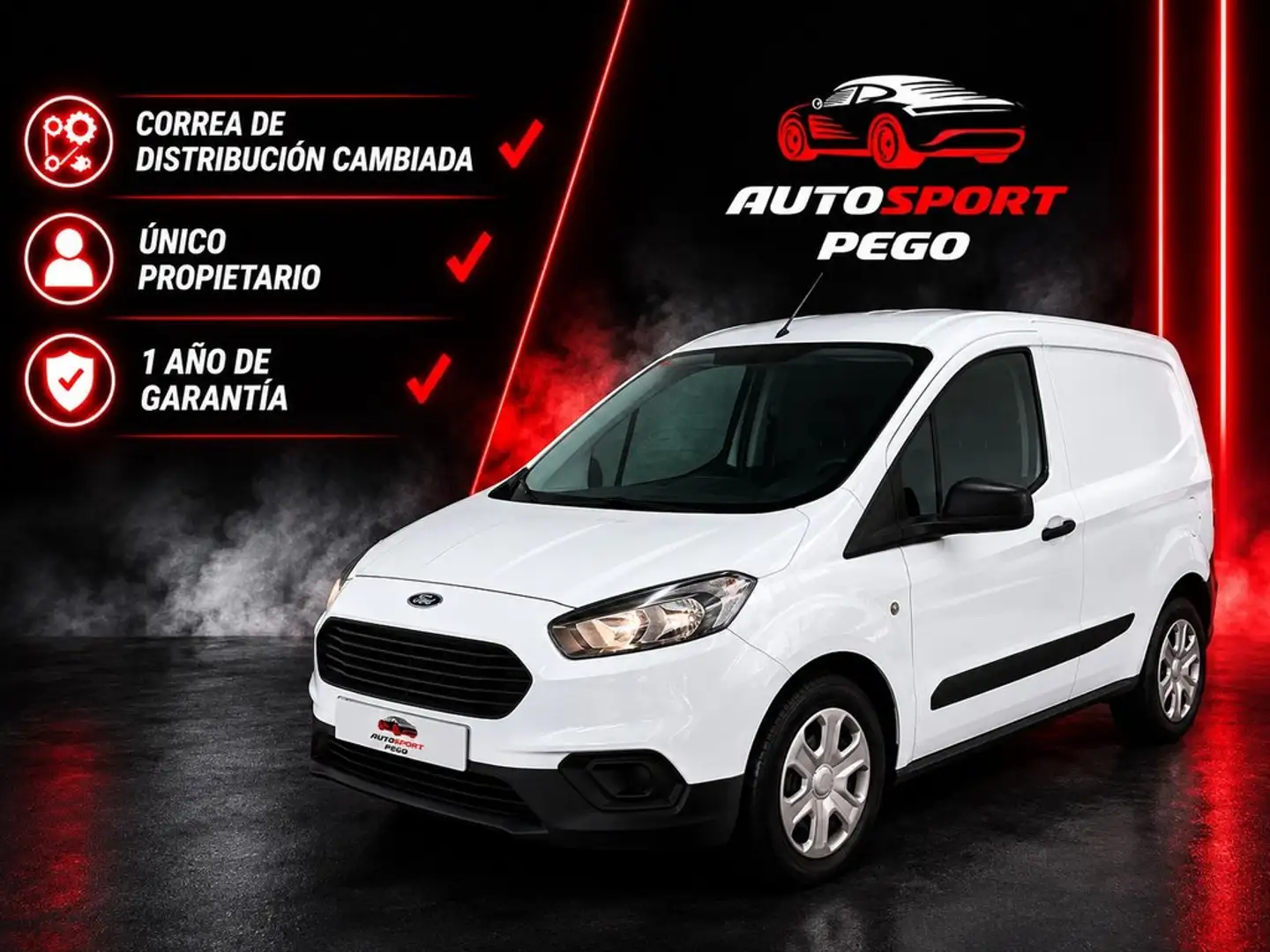 Ford Transit Courier Van 1.5TDCi Trend 100 Blanco - 1