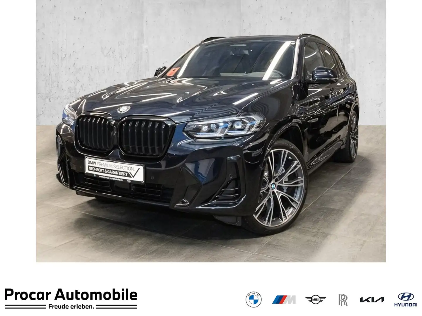 BMW X3 xDrive30d M Sportpaket Gestiksteuerung DAB Schwarz - 1