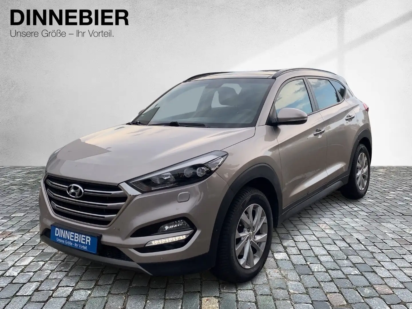 Hyundai TUCSON 2.0 CRDi Premium 4WD PANO+AHK+NAVI+4xSHZ Marrone - 2