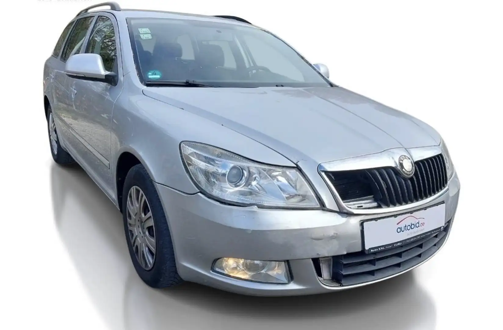 Skoda Octavia Ambiente*1.8 TSI*Euro 5*AHK*Klima*Tüv 08.2026 Argent - 2
