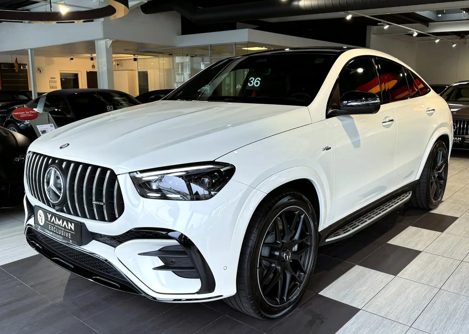 Mercedes-Benz GLE 53 AMG 4Matic+ Coupe*Pano*HuD*Luftf.*Burm.* Weiß - 1