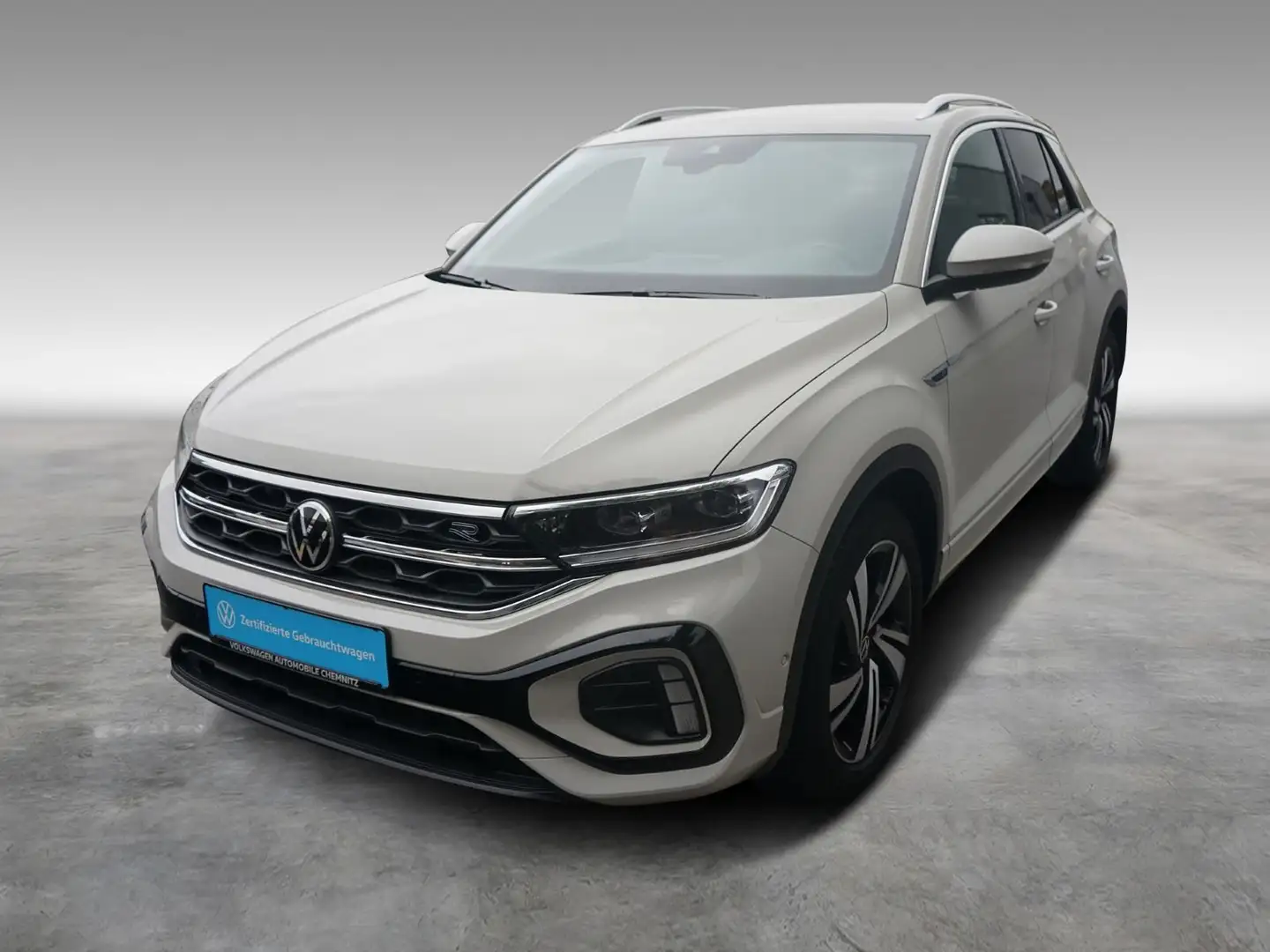 Volkswagen T-Roc 1.5 TSI R-Line AHK LED ACC Park Assist Gris - 2