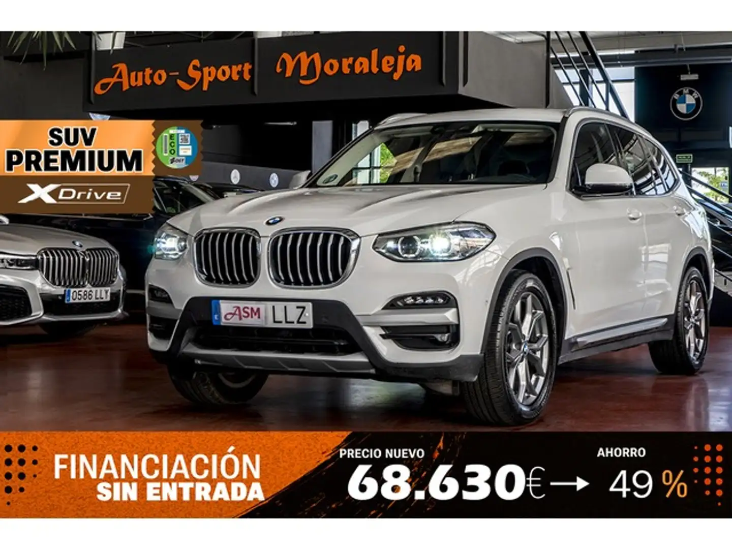 BMW X3 xDrive 20dA Wit - 1