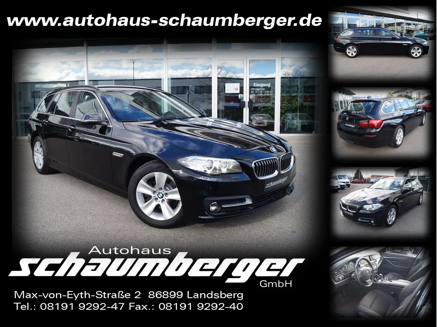 BMW 520 520d Aut. Touring * Navi * Xenon/Kurvenlicht * Schwarz - 1