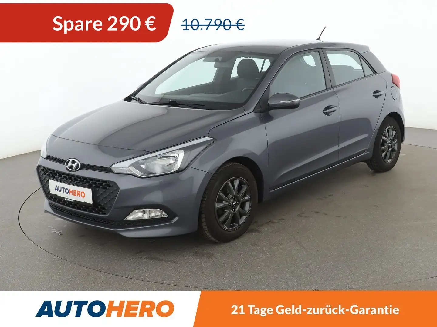 Hyundai i20 1.2 YES! *SHZ*LHZ*KLIMA*ALU*GARANTIE* Grau - 1