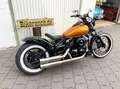 Yamaha XVS 650 Hot Bobber-Umbau* All-Black* 9000km* TOP + Falcon* Oranje - thumbnail 9