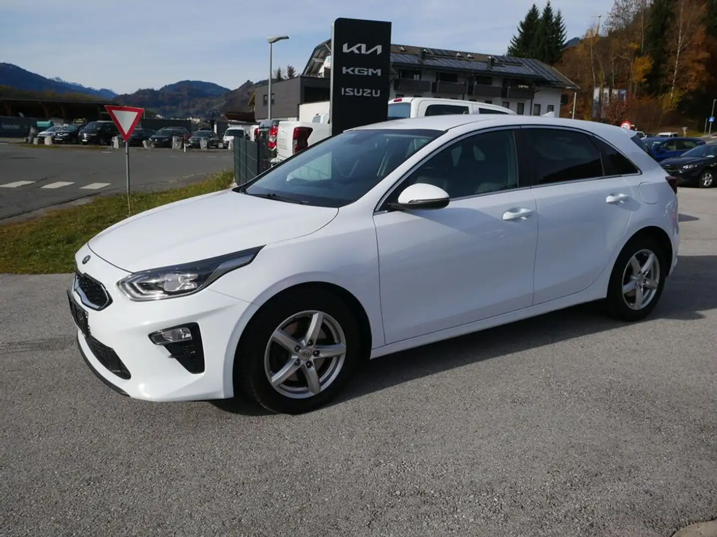 Kia Ceed / cee'd 1,5 TGDI Gold Blanc - 1