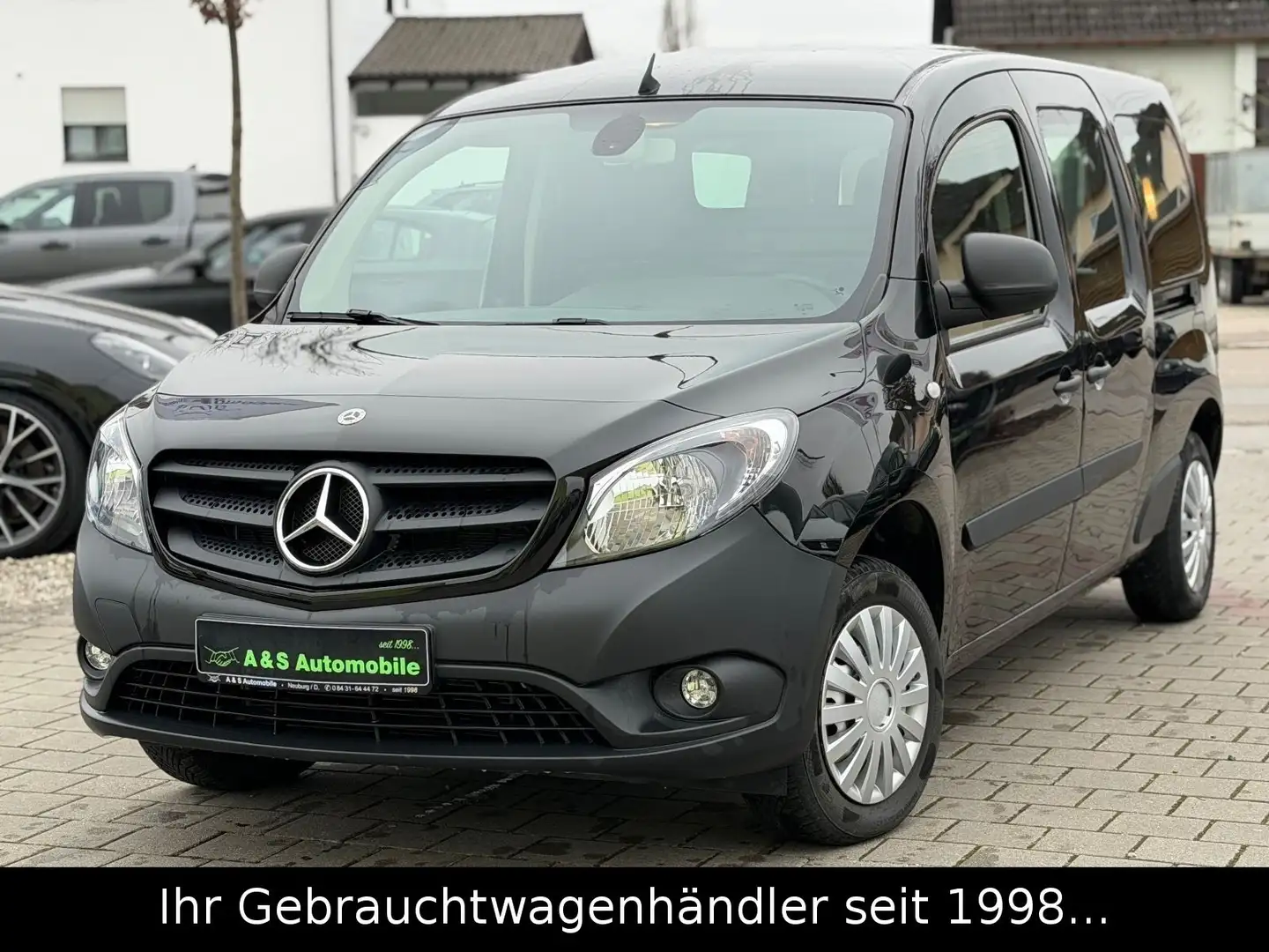 Mercedes-Benz Citan Kasten 111 CDI extralang 2xTÜR *KLIMA/PDC* Noir - 1