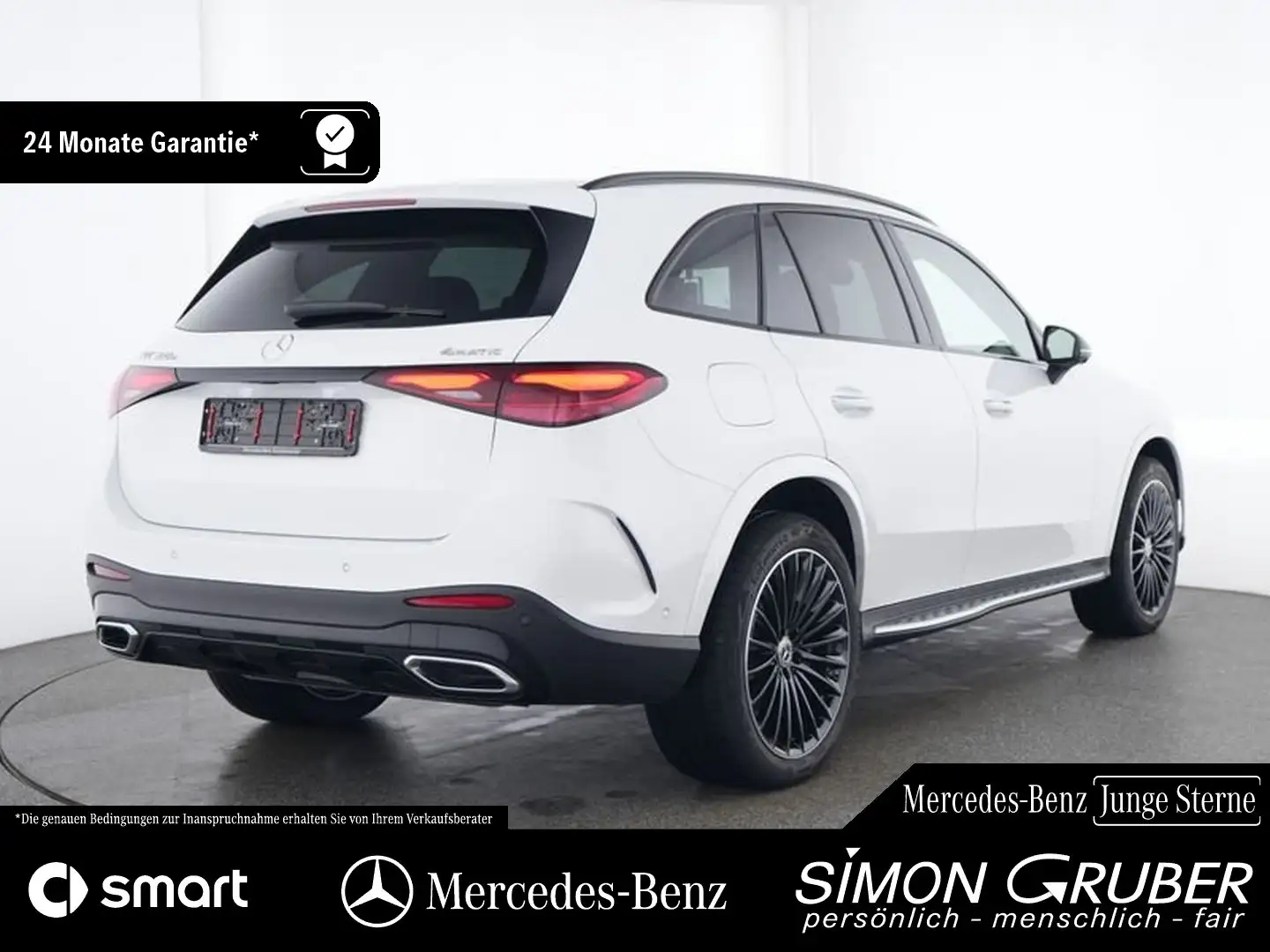 Mercedes-Benz GLC 300 e 4M AMG Pano DigiLight 360 Trittbrett AH Weiß - 2