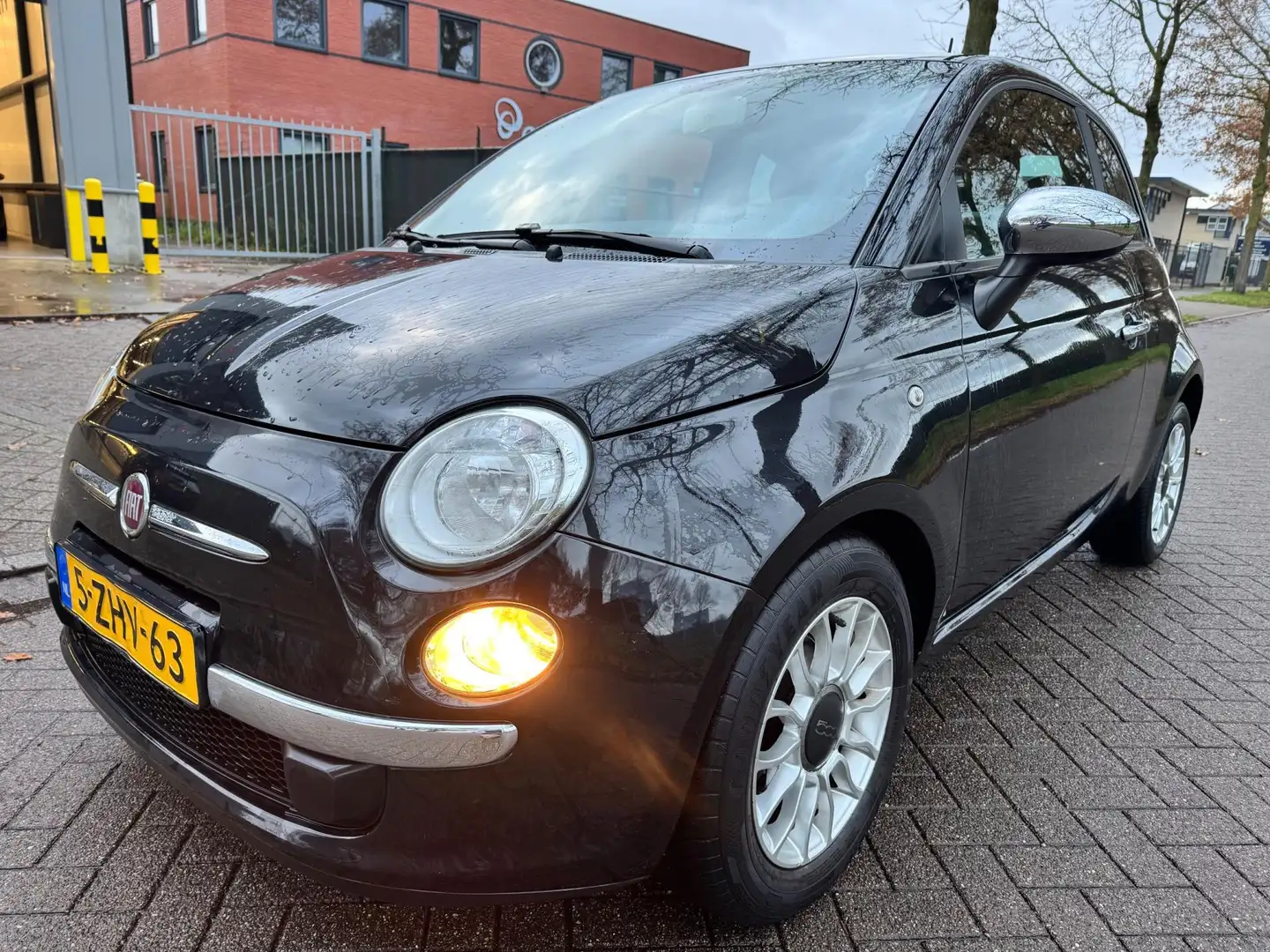 Fiat 500 1.0 TwinAir Pop 2015 Airco Navi Noir - 1