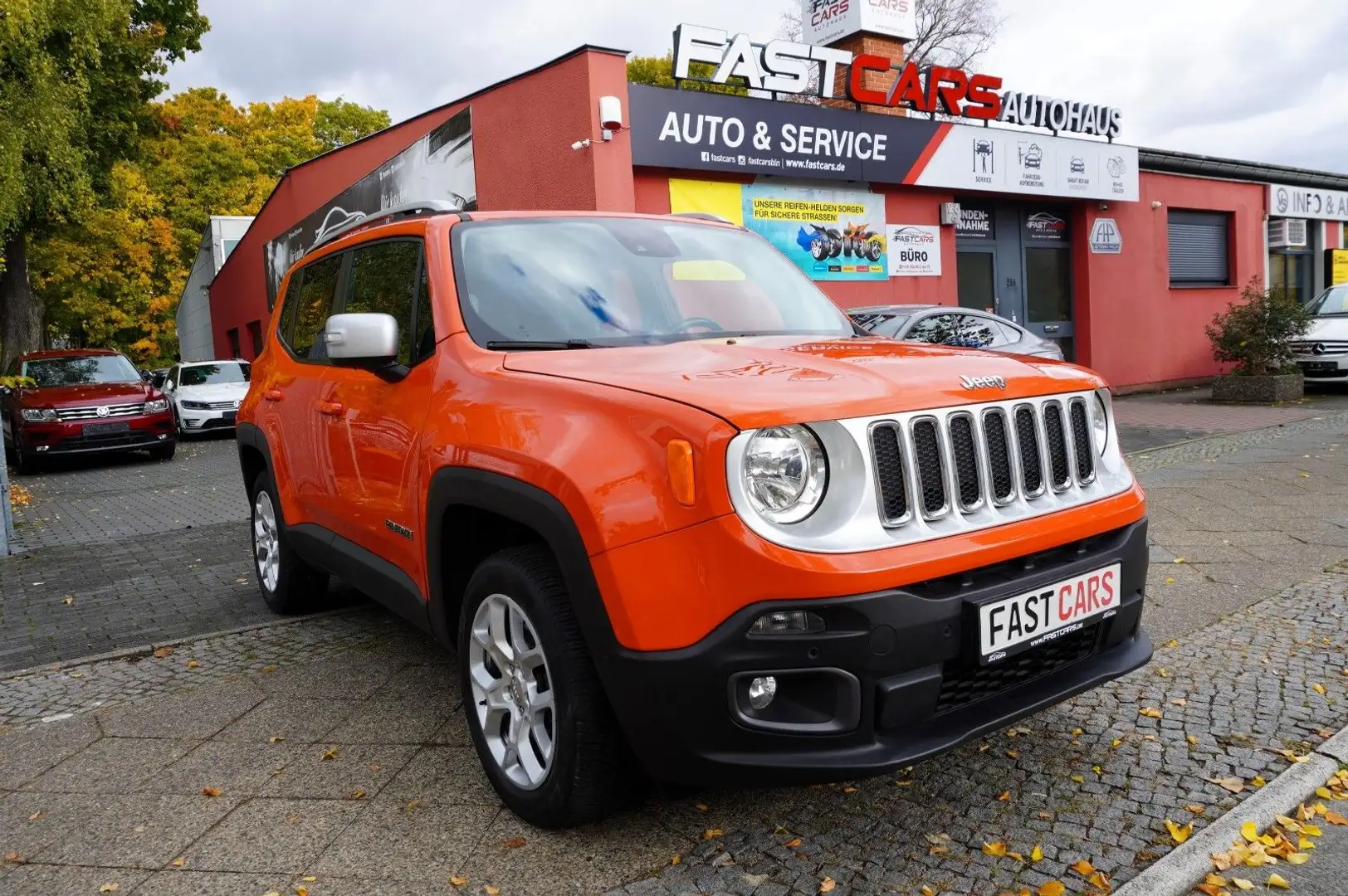 Jeep Renegade Limited 4WD Carplay Navi Tempomat Arancione - 2