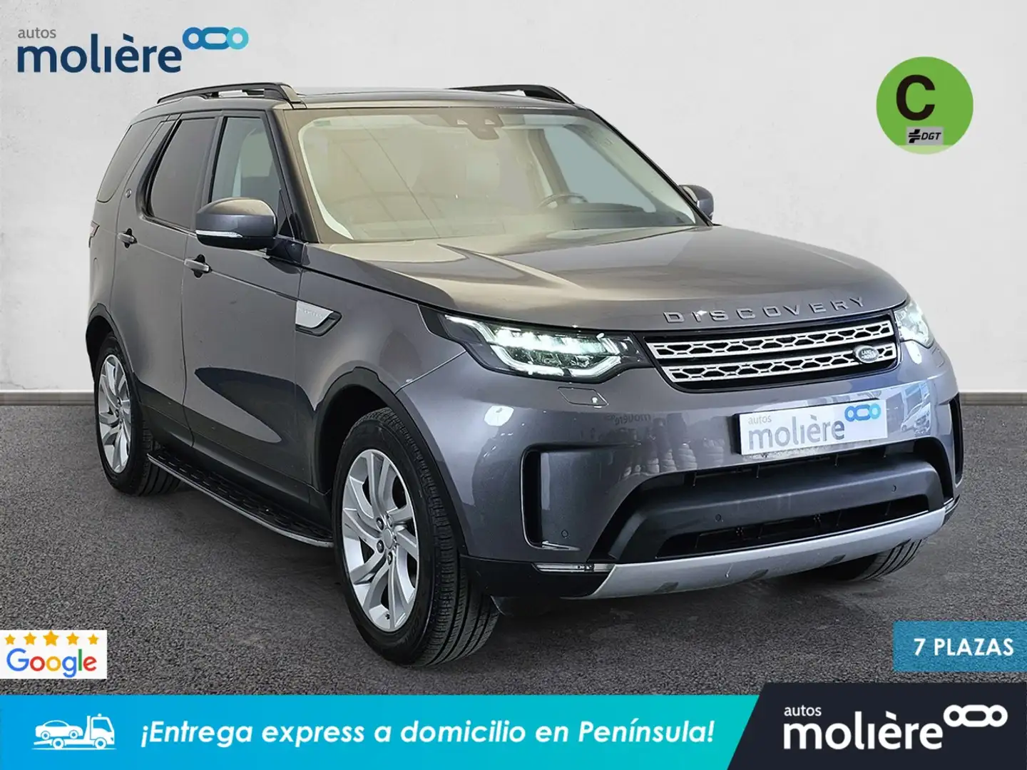 Land Rover Discovery 2.0SD4 HSE Aut. Gris - 2