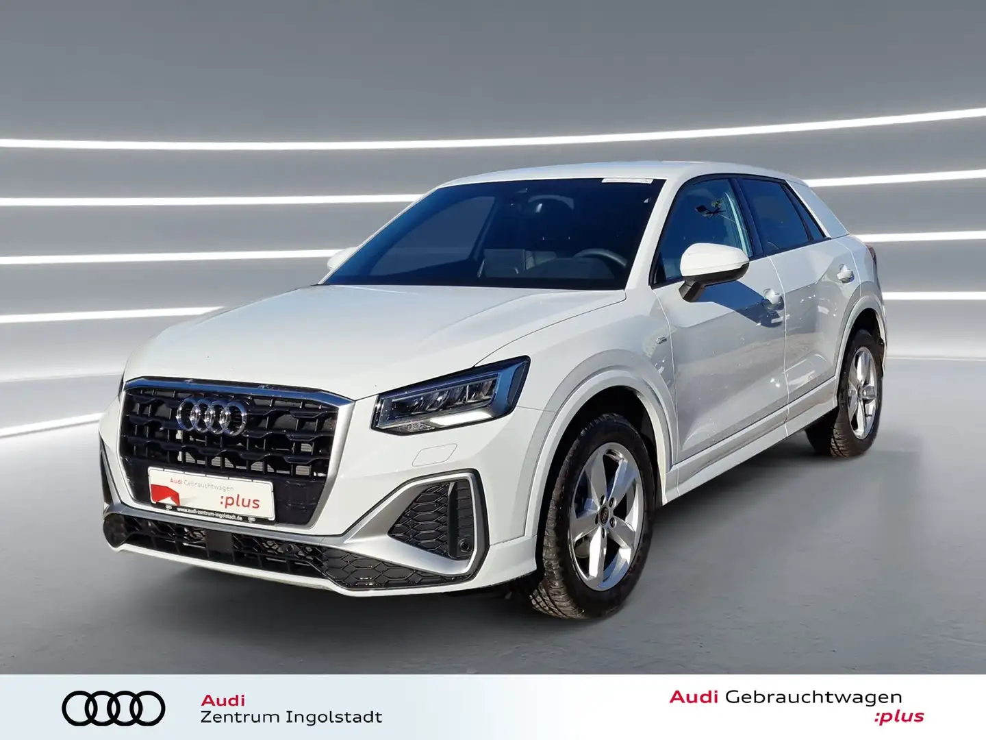 Audi Q2 35 TFSI 2xS line NAVI+ AHK KAM. ACC Weiß - 2