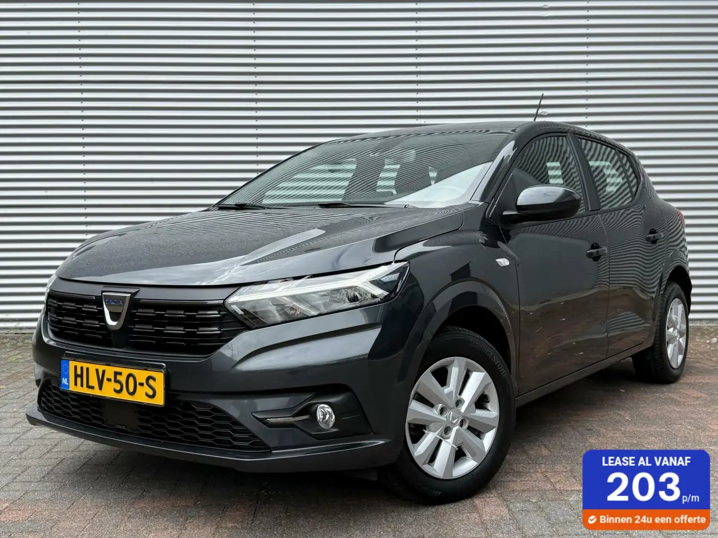 Dacia Sandero 1.0 TCe Airco Cruise Dab Led Carplay Pdc 2023 Eers Gris - 1