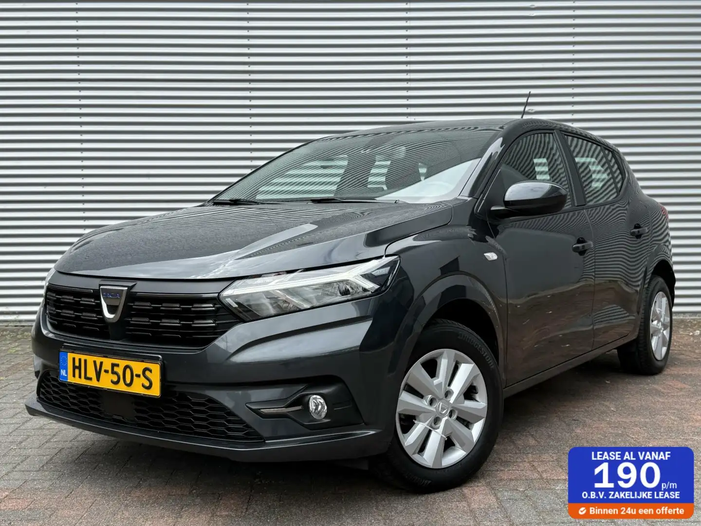 Dacia Sandero 1.0 TCe Airco Cruise Dab Led Carplay Pdc 2023 Eers Grijs - 1