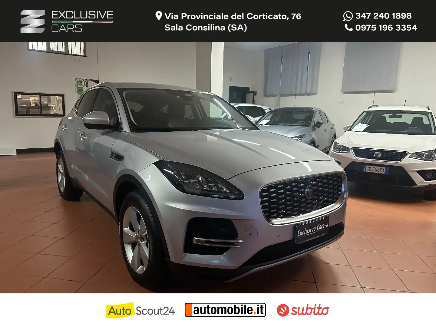 Jaguar E-Pace 2.0 I4 163CV AWD Auto R-Dyn.HSE Argento - 2