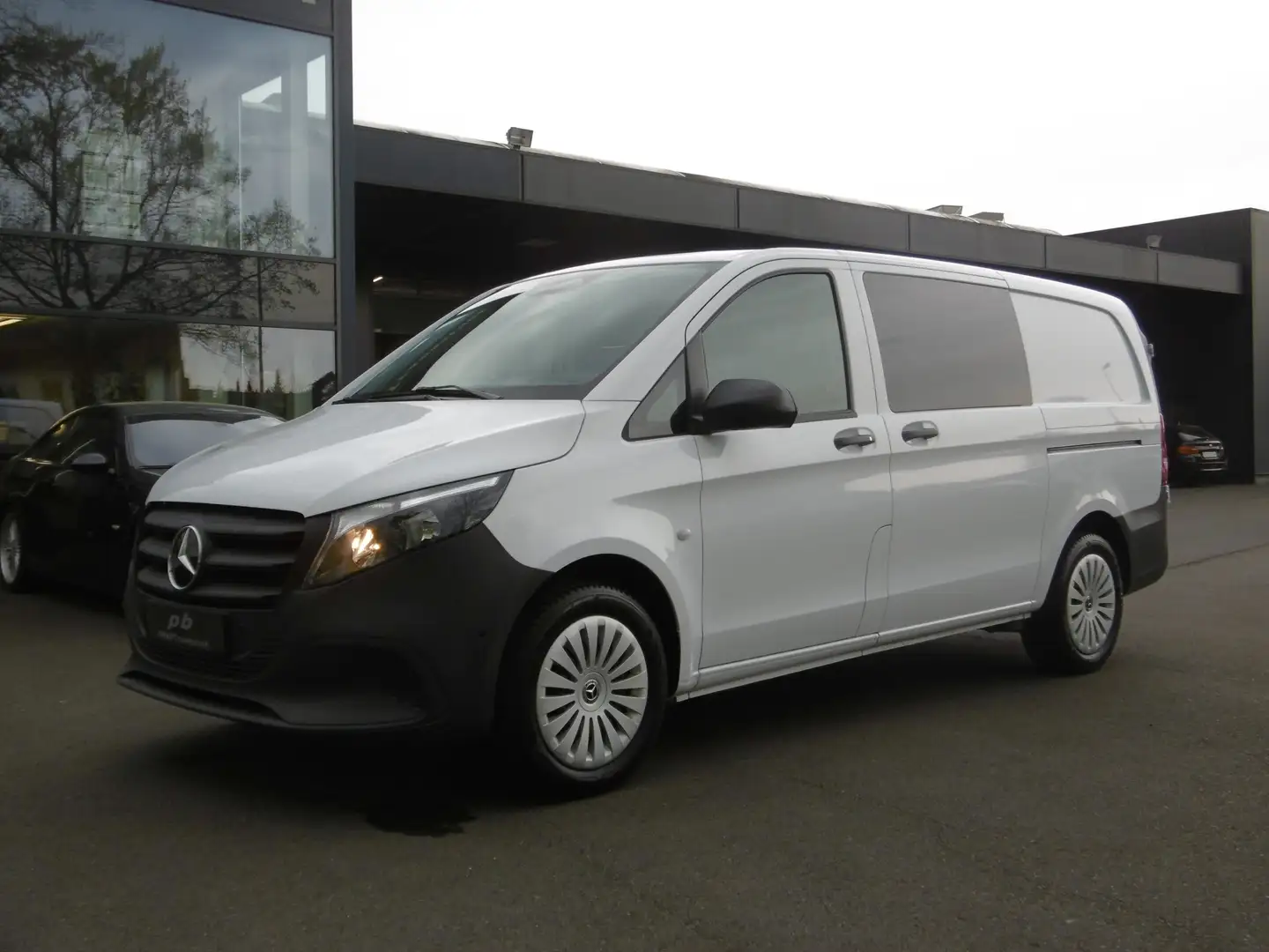 Mercedes-Benz Vito 116 CDI AHK 2x Schiebetür Allwetter Kamera Weiß - 2