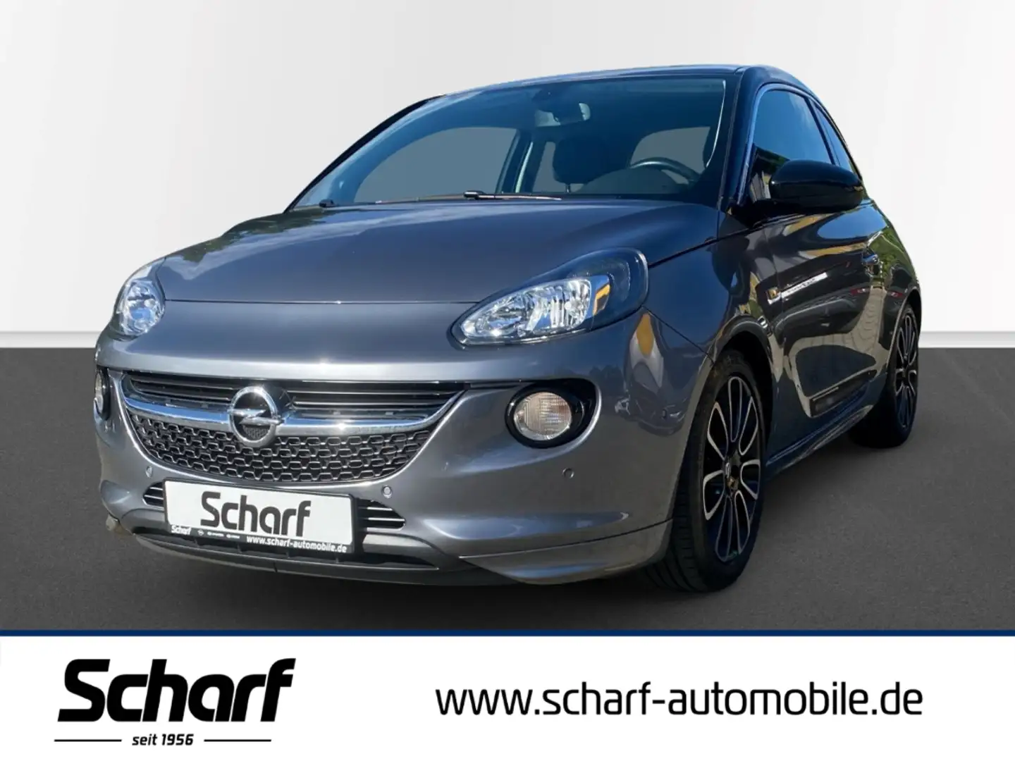 Opel Adam Unlimited Navi Klimaautom LenkradHZG DAB SHZ Grau - 1