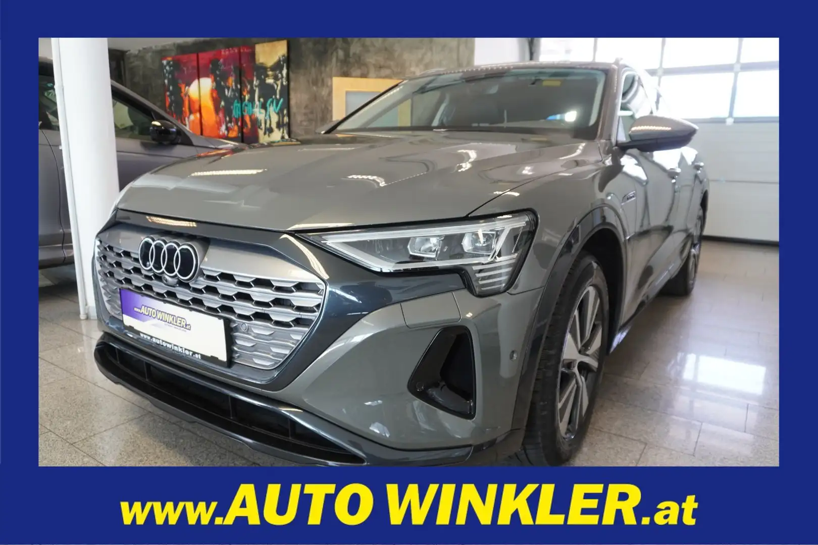 Audi Q8 e-tron Q8 e-tron 55 quattro business AHV/Matrix/Kamera/S Grau - 1