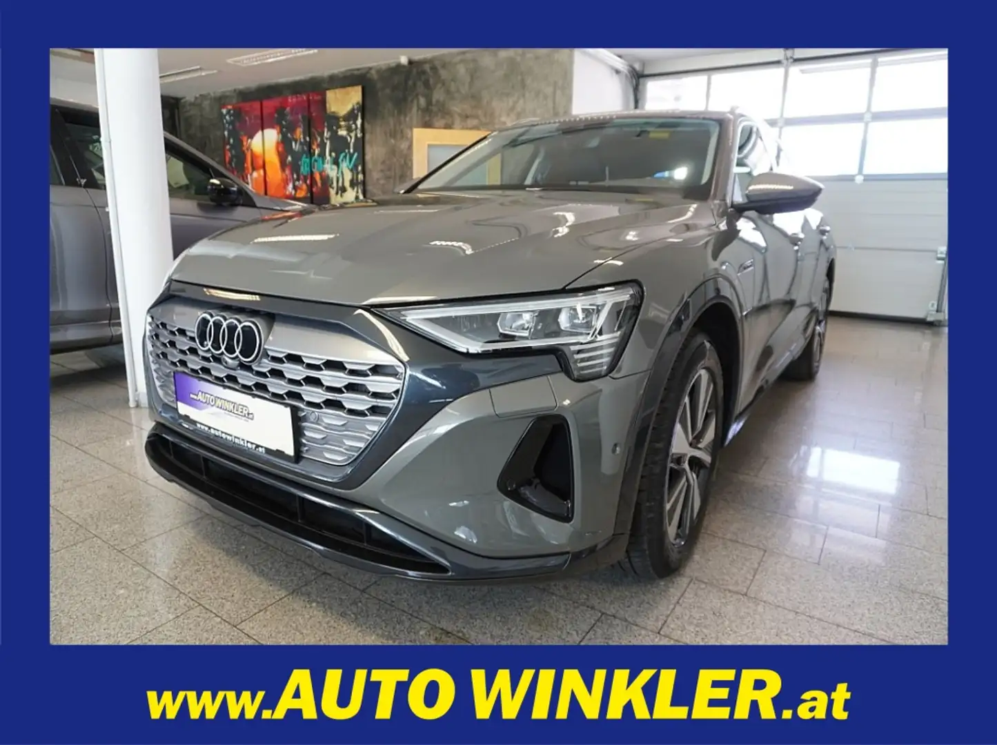 Audi Q8 e-tron  e-tron 55 quattro business AHV/Matrix/K... Grau - 1