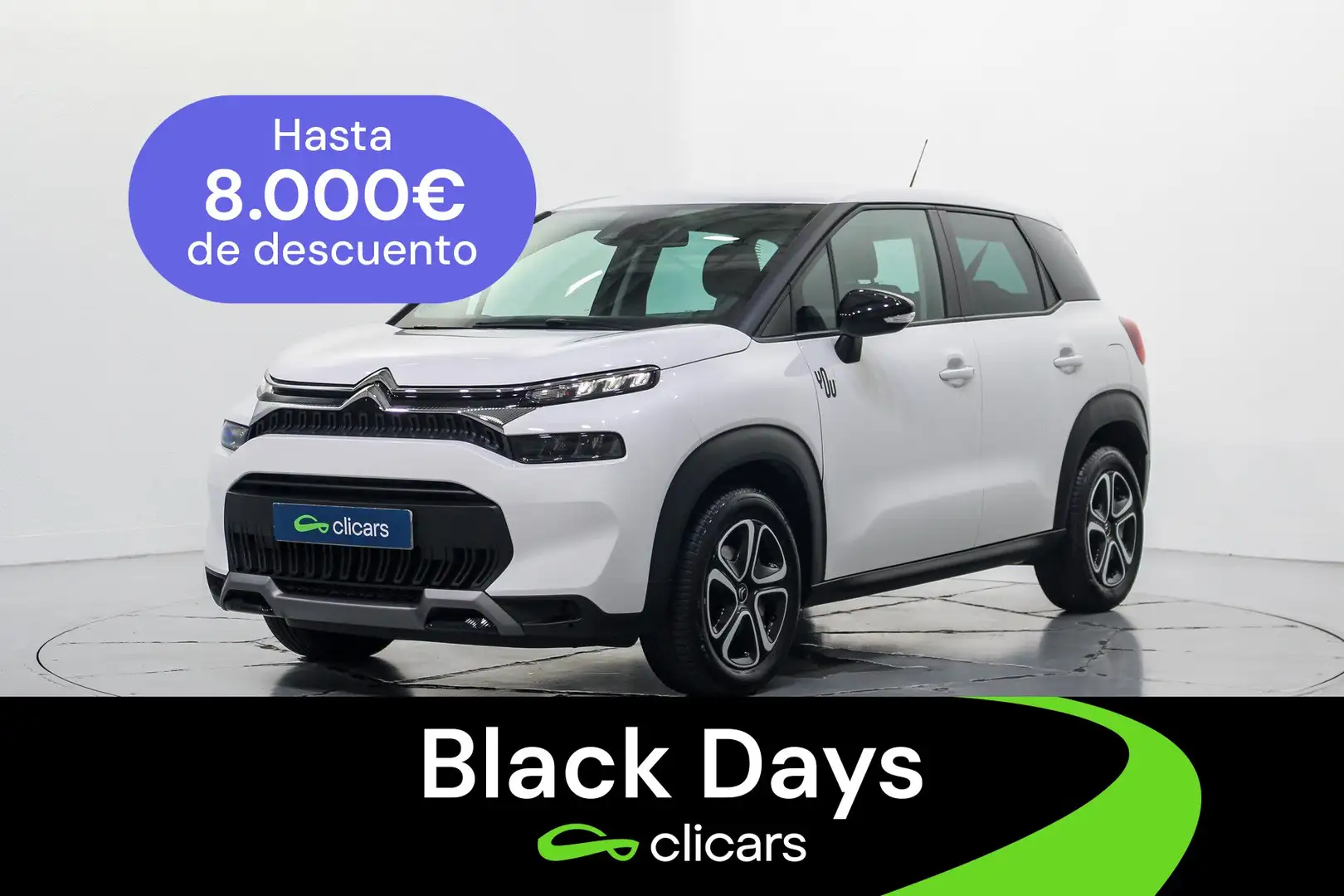 Citroen C3 Aircross Puretech S&S You 110 Blanc - 1