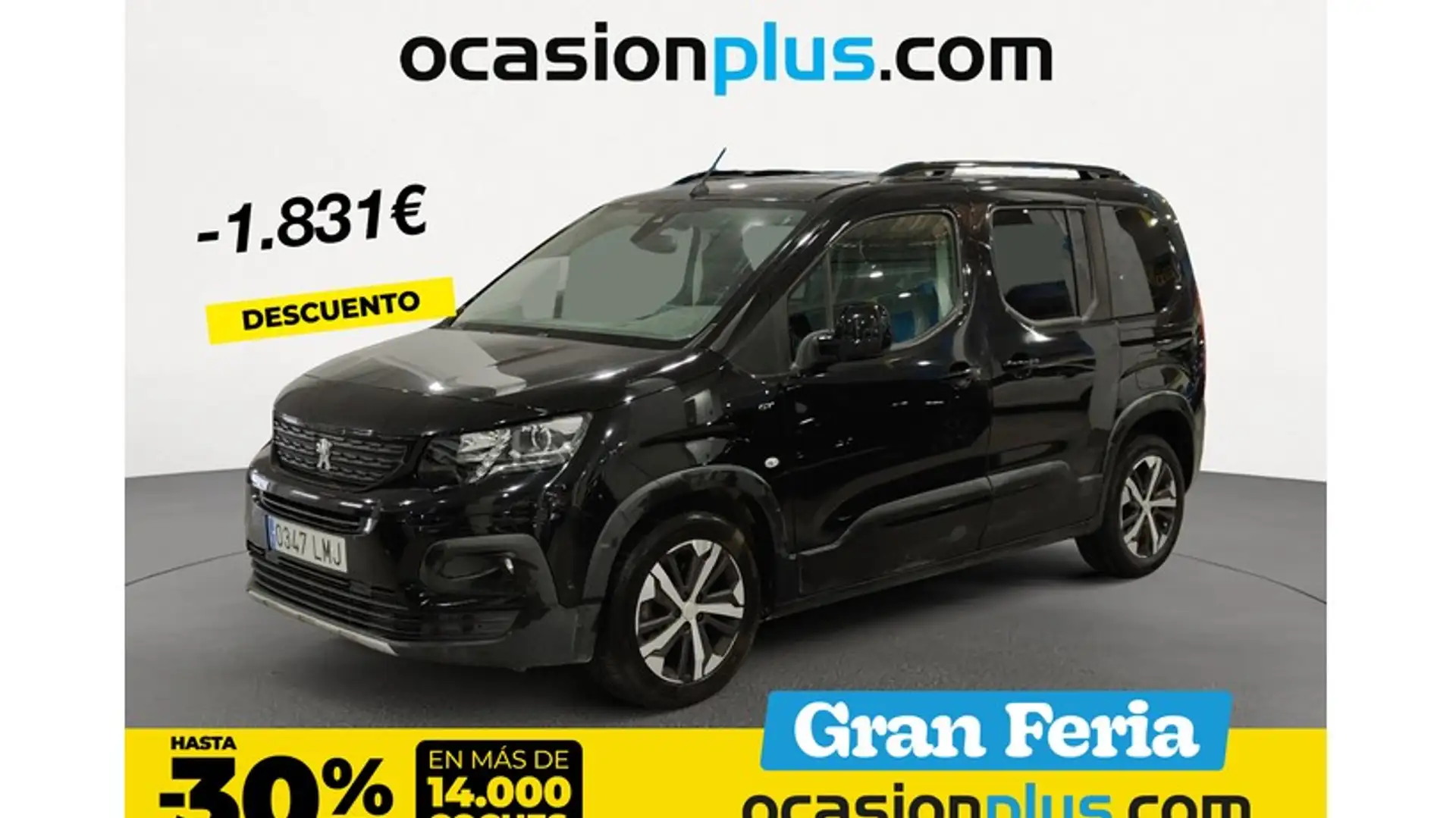 Peugeot Rifter 1.5BlueHDi S&S Standard GT 130 Noir - 1