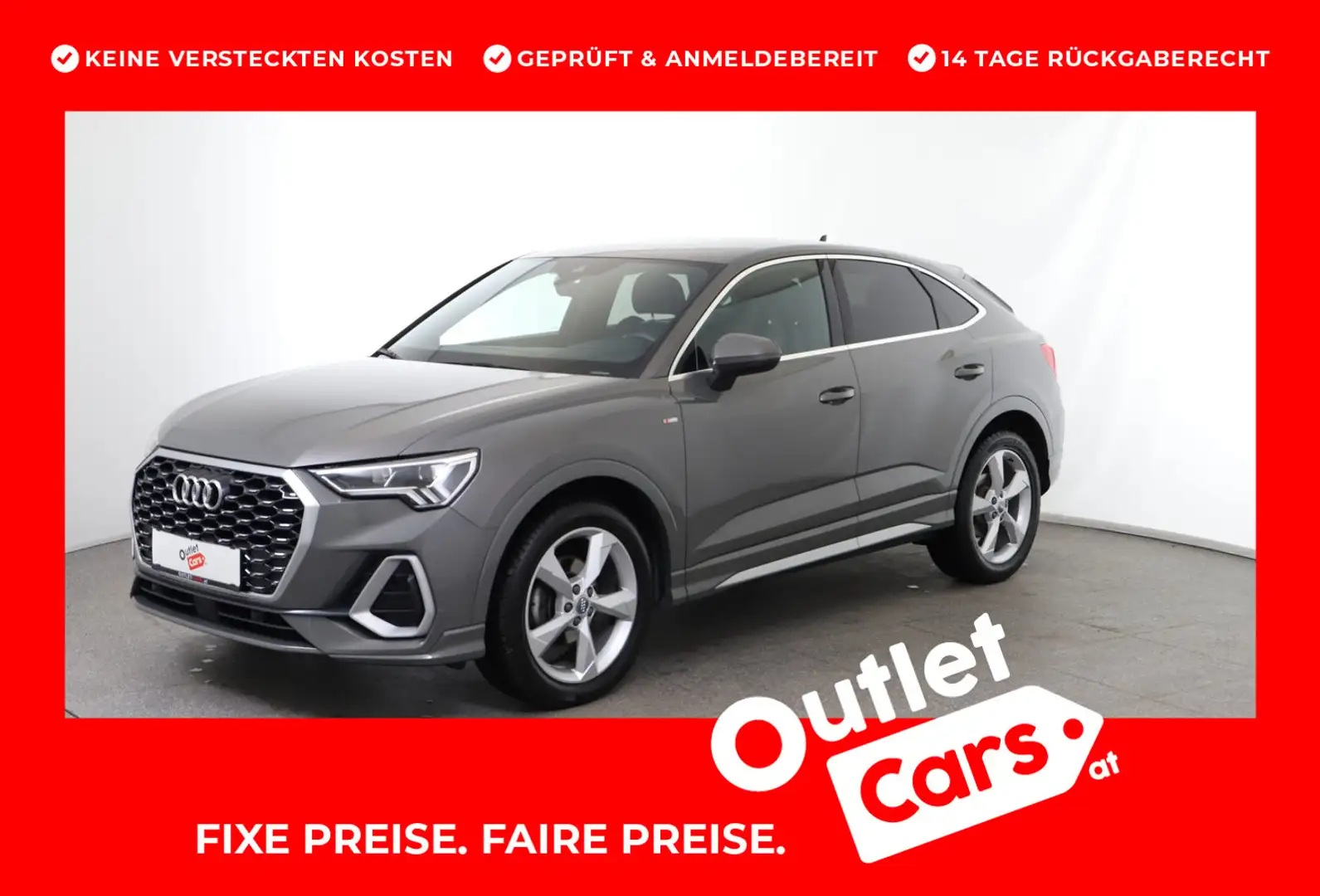 Audi Q3 35 TFSI S line Grau - 1