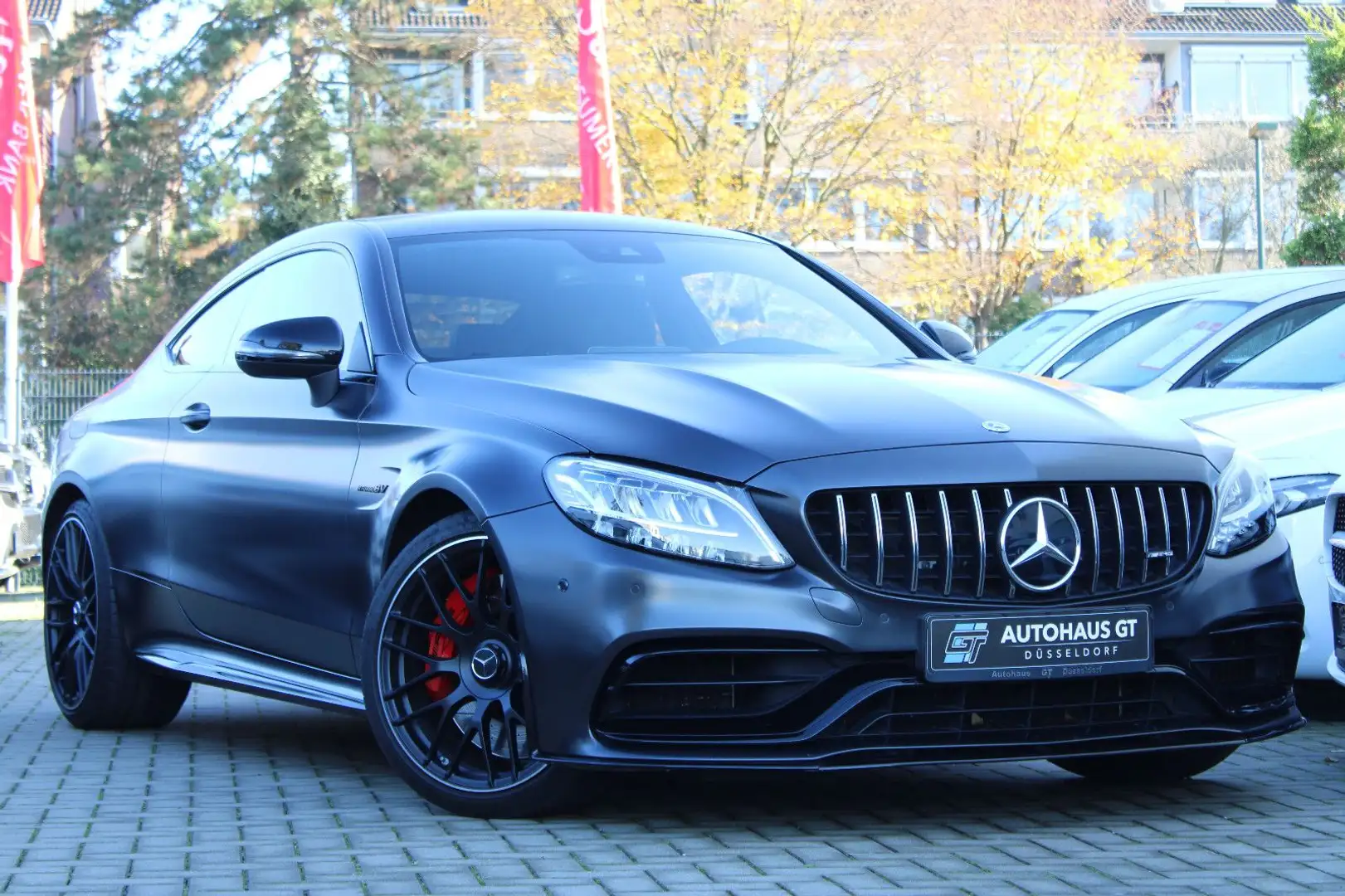 Mercedes-Benz C 63 AMG C 63 S AMG Coupe/1.Hd/Night/Designo/Kamera/Burme Grau - 1